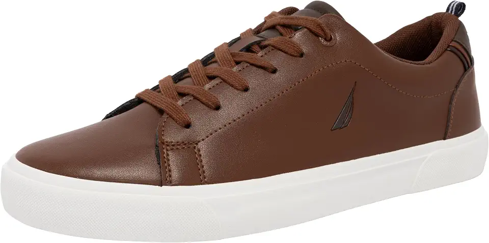 Nautica Men's Casual Shoe, Classic Lace-Up Low Top Loafer, Fashion Sneaker - in Medium & Wide Width Sizes