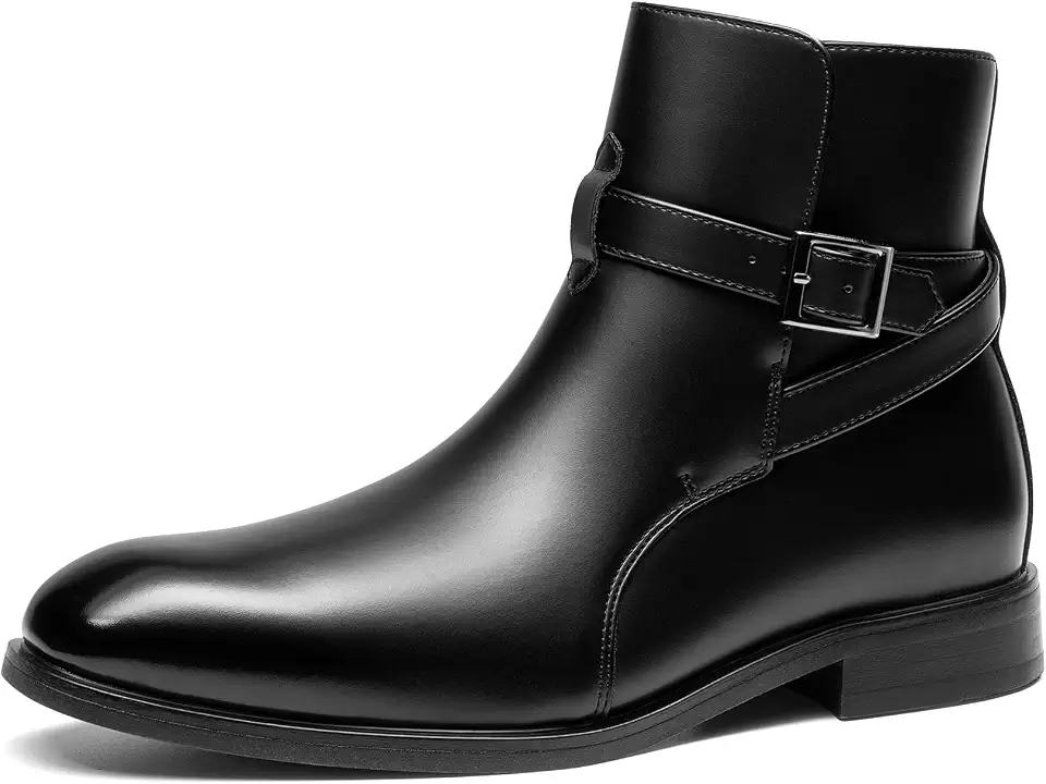 Bruno Marc Men's Classic Dress Jodhpur Chelsea Boot
