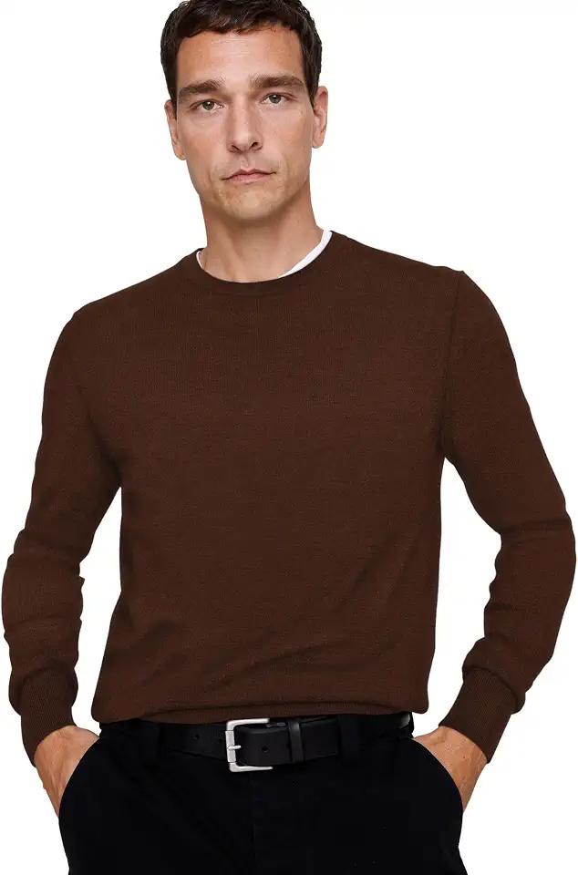 Banana Republic Men's Merino Crew-Neck Sweater