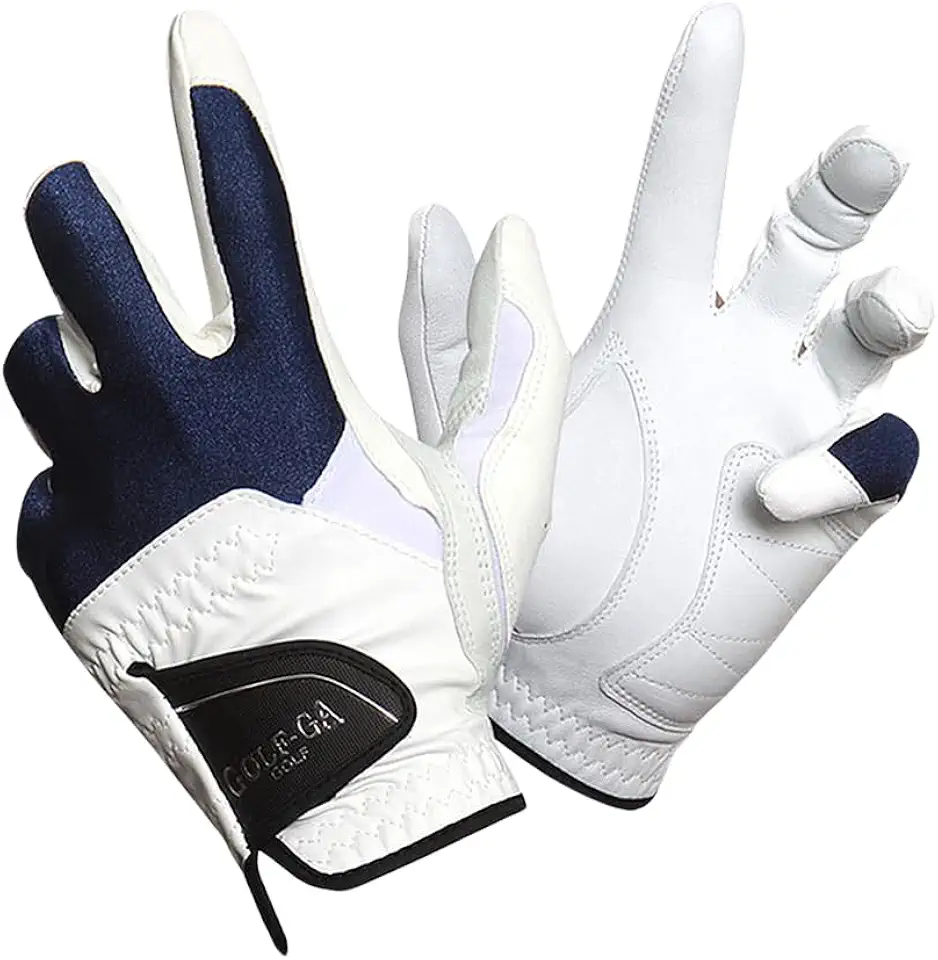 Men's White Cabretta Leather Golf Glove