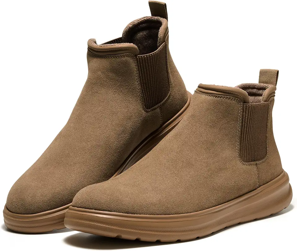 Project Cloud Genuine Leather Boots For Men - Ankle Chelsea Mens Boots