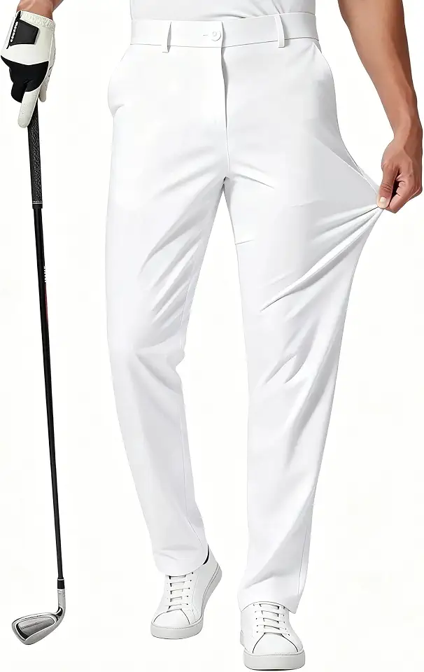 Golf Dress Pants Men Stretch Tall 34"/36"/38" Waterproof Lightweight