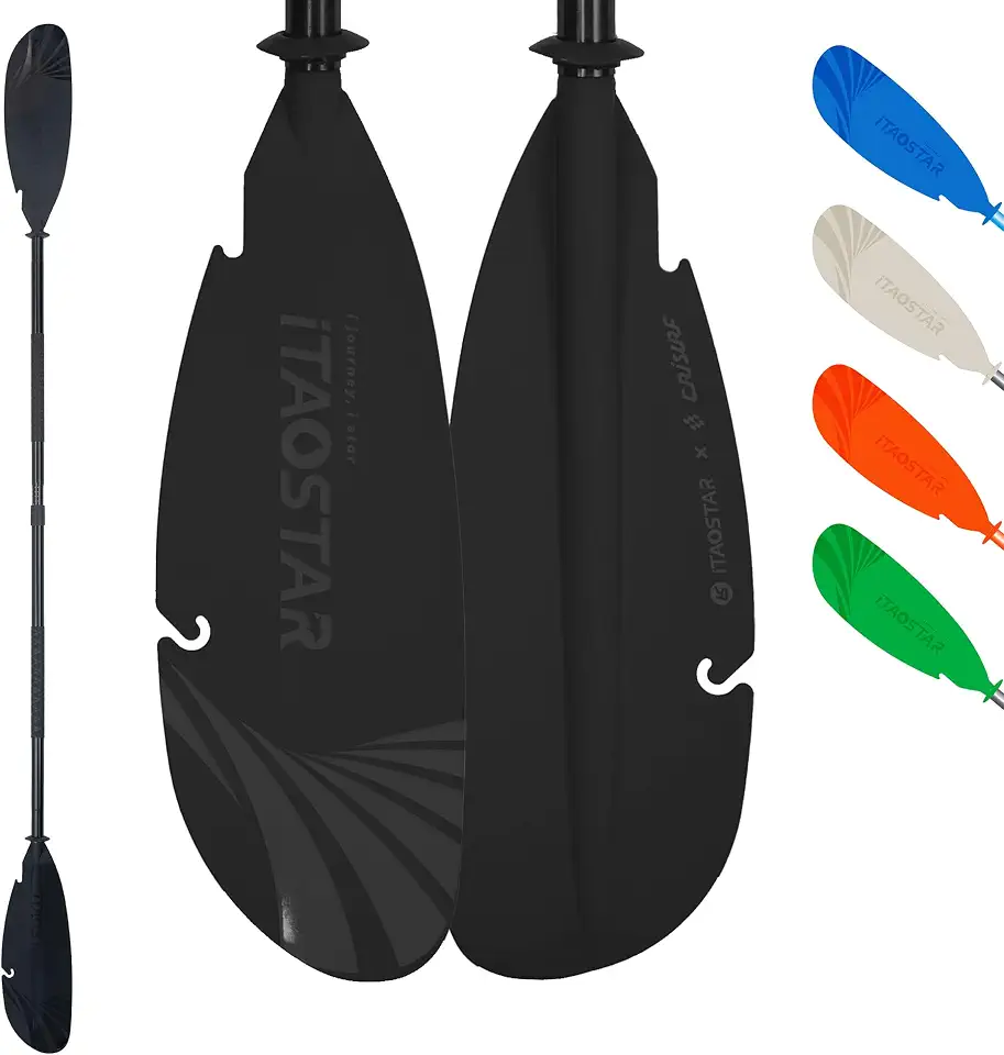 Men's Lightweight Fiberglass Kayak Paddle Oar