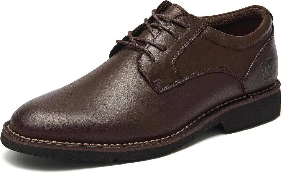 Mens Dress Shoes Classic Genuine Leather Derby