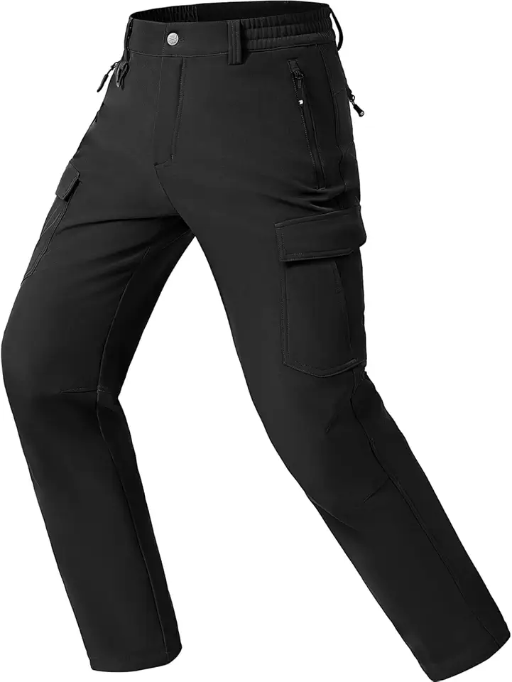 Rdruko Men's Snow Pants Waterproof Insulated Ski Pants