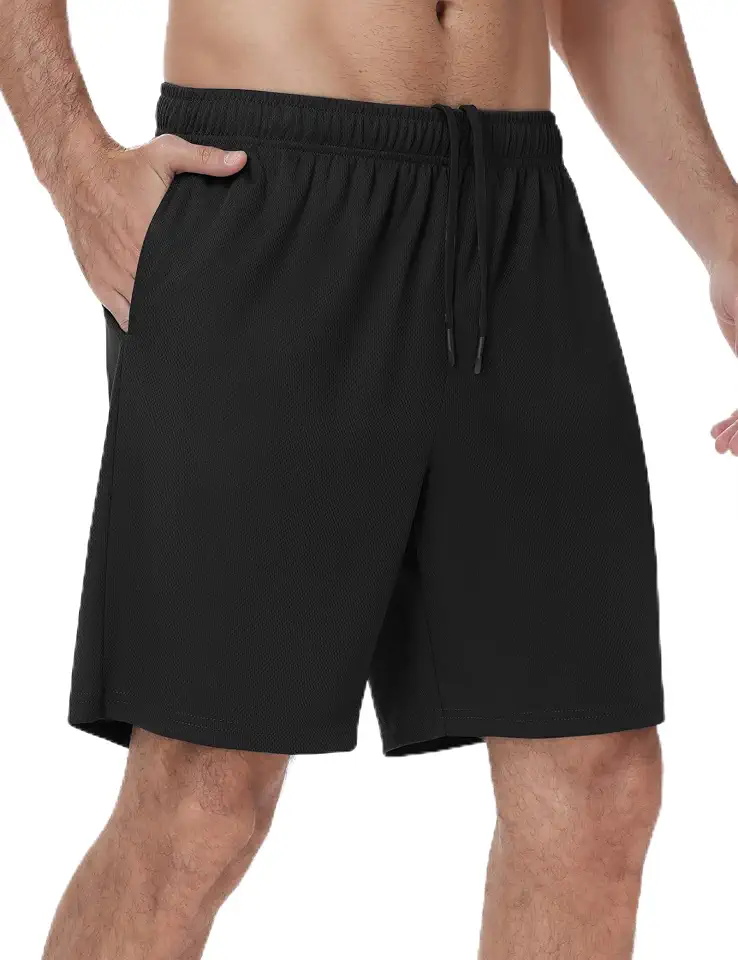 Men's Athletic Shorts 9" Mesh Workout Running Shorts