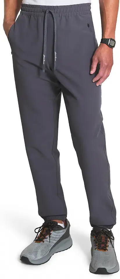 Eddie Bauer Men's Athletic Fit Stretch Woven Hybrid Jogger Pants