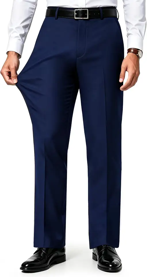 Men’s Dress Pants 2 Fits: Slim & Regular| 4-Way Stretch