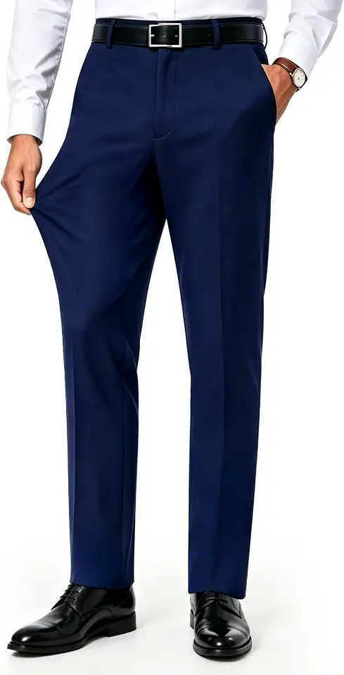 Men’s Dress Pants 2 Fits: Slim & Regular| 4-Way Stretch