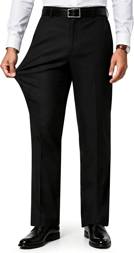 Global Recycled Standard Men’s Dress Pants 2 Fits: Slim & Regular| 4-Way Stretch