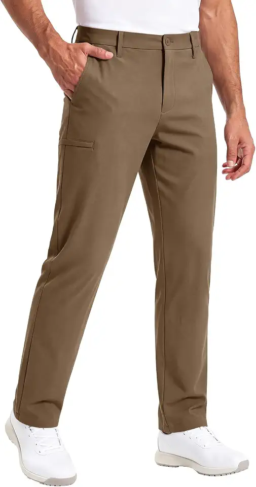 Men's Slim Fit Burgundy Dress Pants