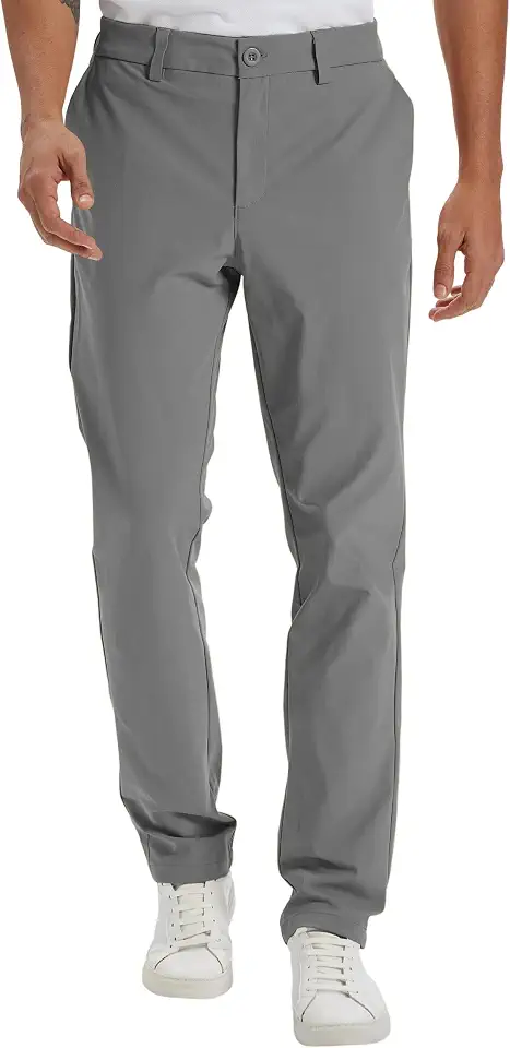 Men's Golf Pants Tall 34"/36"/38" Stretch Dress Pant Lightweight Casual