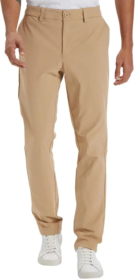 Men's Golf Pants Tall 34"/36"/38" Stretch Dress Pant Lightweight Casual