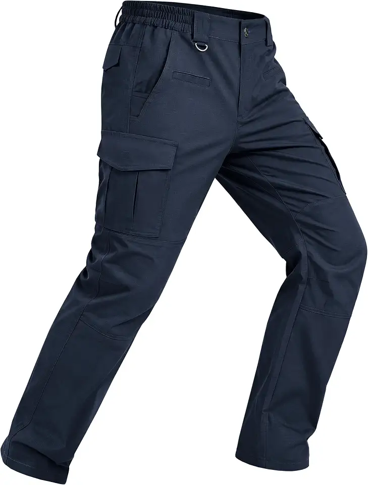 MAGCOMSEN Mens Tactical Pants Waterproof Ripstop Cargo Hiking Work