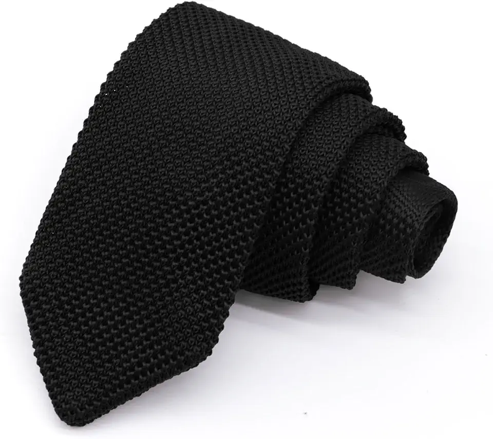 Knit Ties for Men Formal Self Tie Men's Neckties Slim