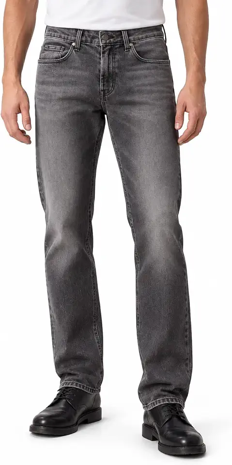 REALIZE Men's Straight Leg Jeans, Modern Everyday Denim Pants