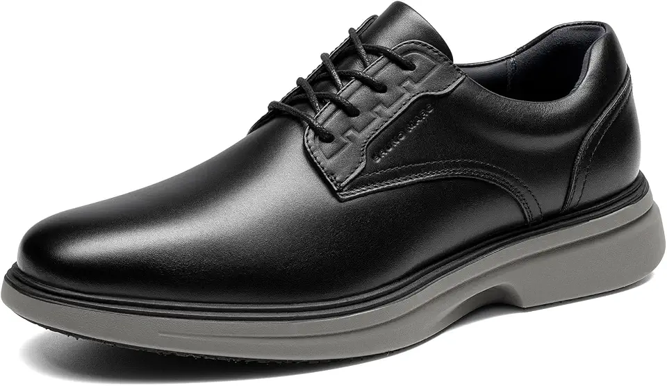 Bruno Marc Men's Leather Casual Dress Shoes