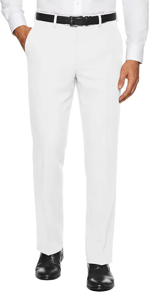 COOFANDY Men's Regular Fit Dress Pants Flat Front Stretch Suit Pants