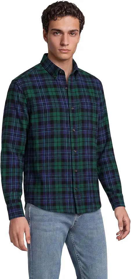 Lands' End Flagship Flannel Shirt