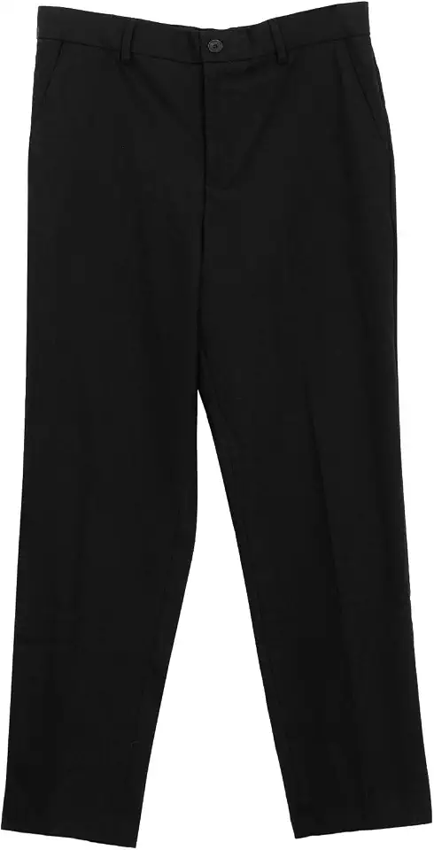 Men's Straight Leg Flat Front Dress Pants