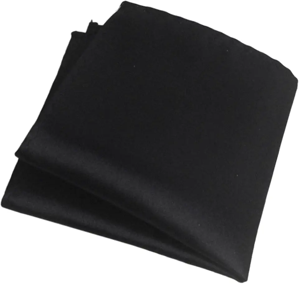 Aufeel 100% Mulberry Silk Pocket Squares for Men 13 x 13 inch