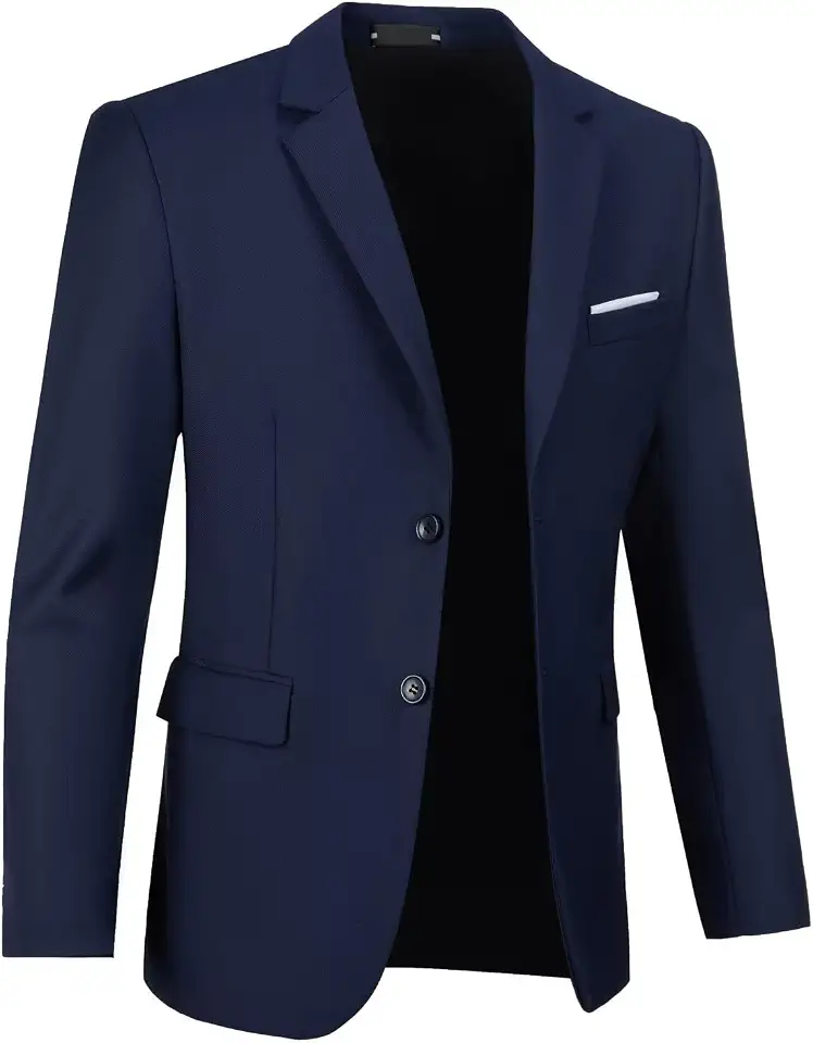 Global Recycled Standard Mens Suit Jackets Slim Fit Blazers Suit Separates Sport Coats Wedding Prom